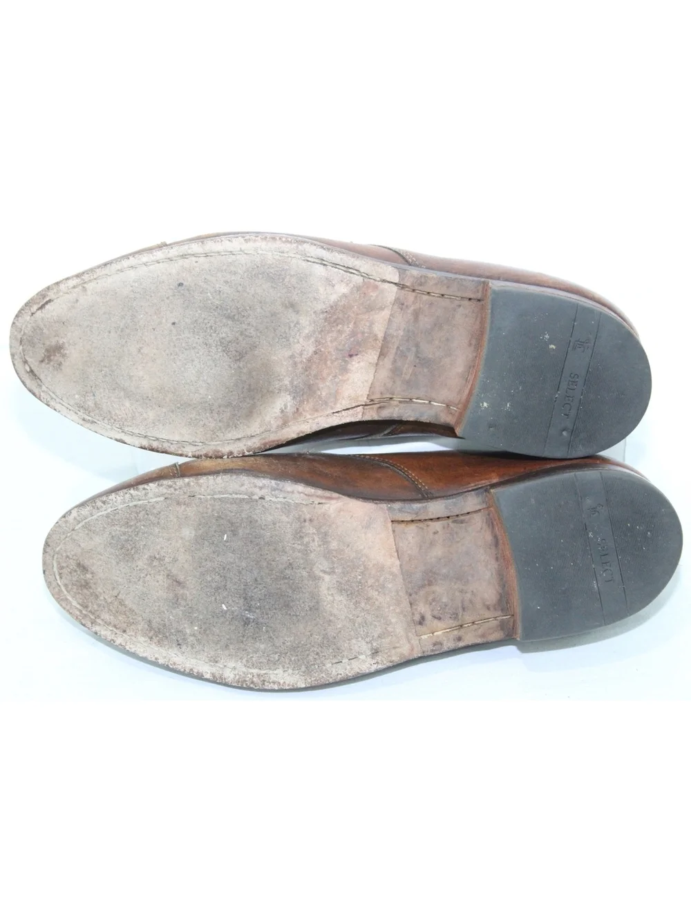 Cole Haan Watson Casual Brown Cap-Toe Oxford Mens Leather Dress Shoes Size 10 D